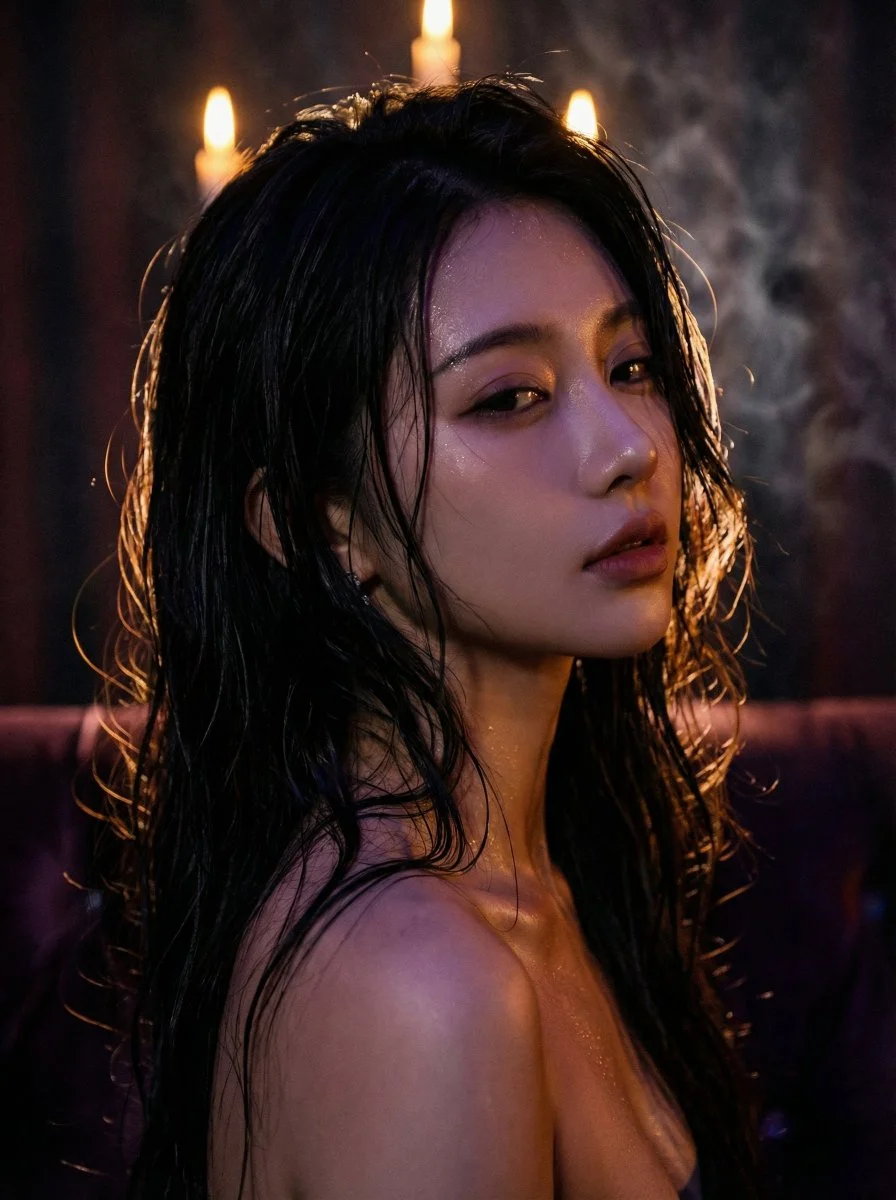 Sultry Dual Portraits: Charisma in Every Angle