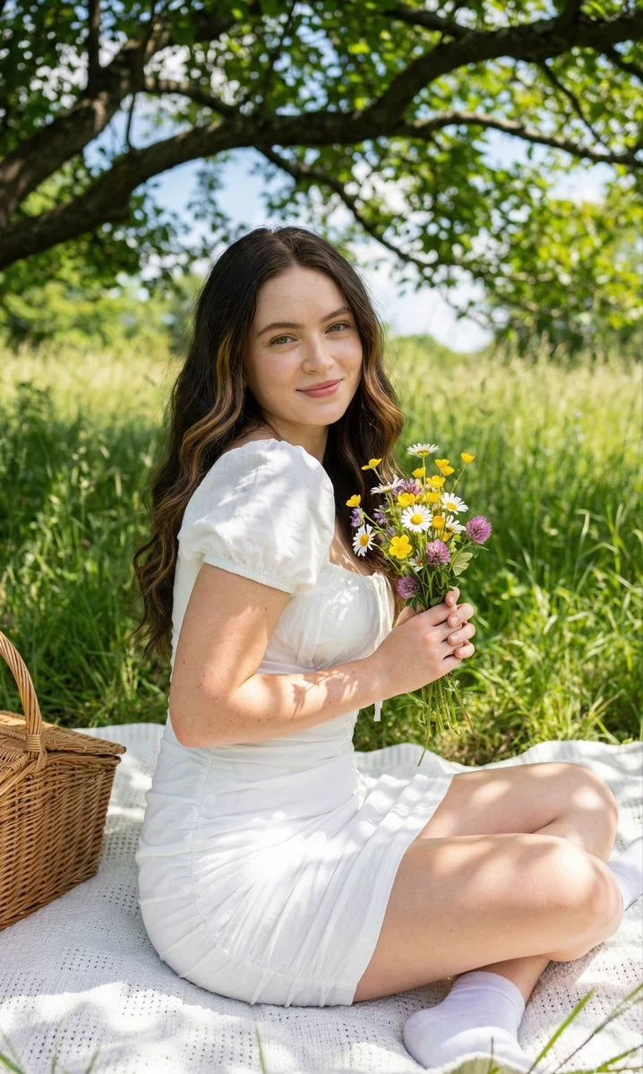 Summer Serenity: A Whimsical Meadow Picnic