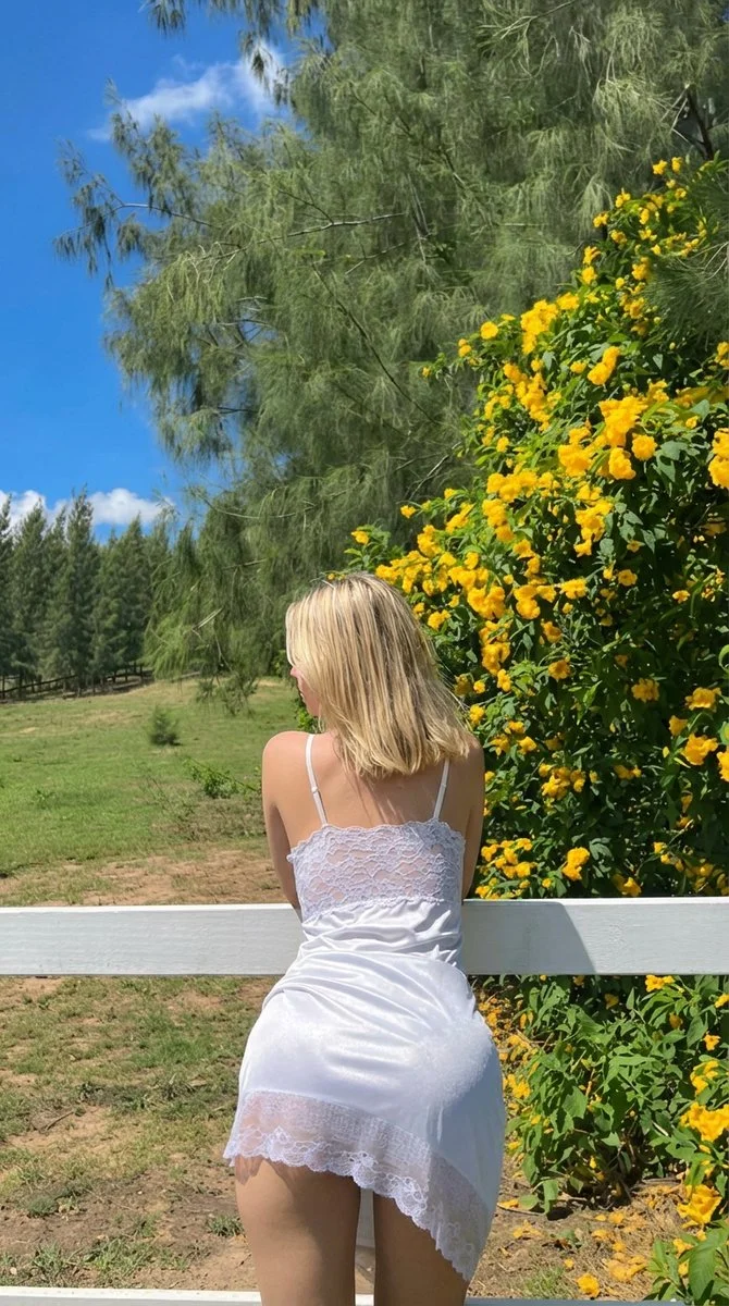 Sun-Kissed Serenity in Satin