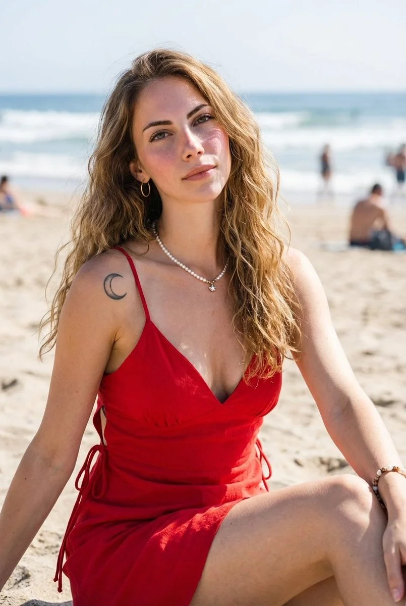 Sun-Kissed Style: Blonde vs. Natural