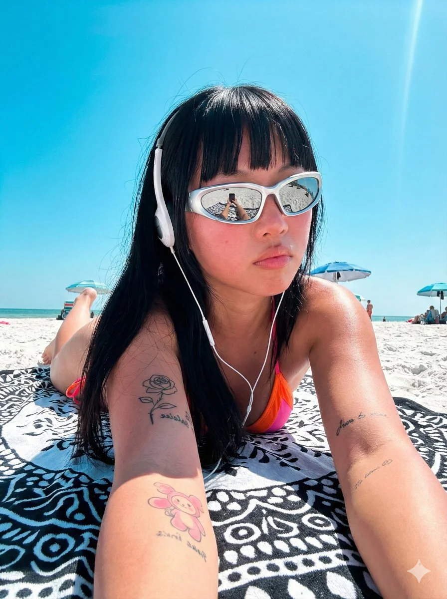 Sunkissed Vibes with a Futuristic Twist