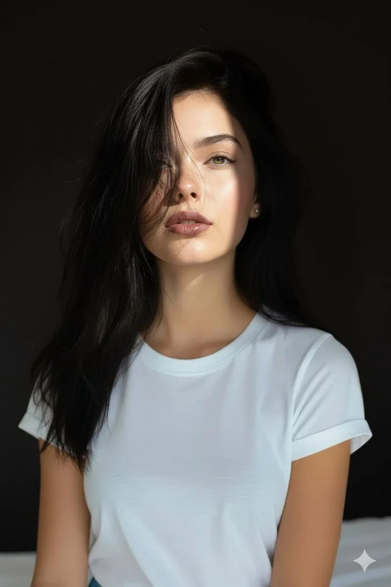 Sunlit Elegance: A Portrait of Strength and Beauty