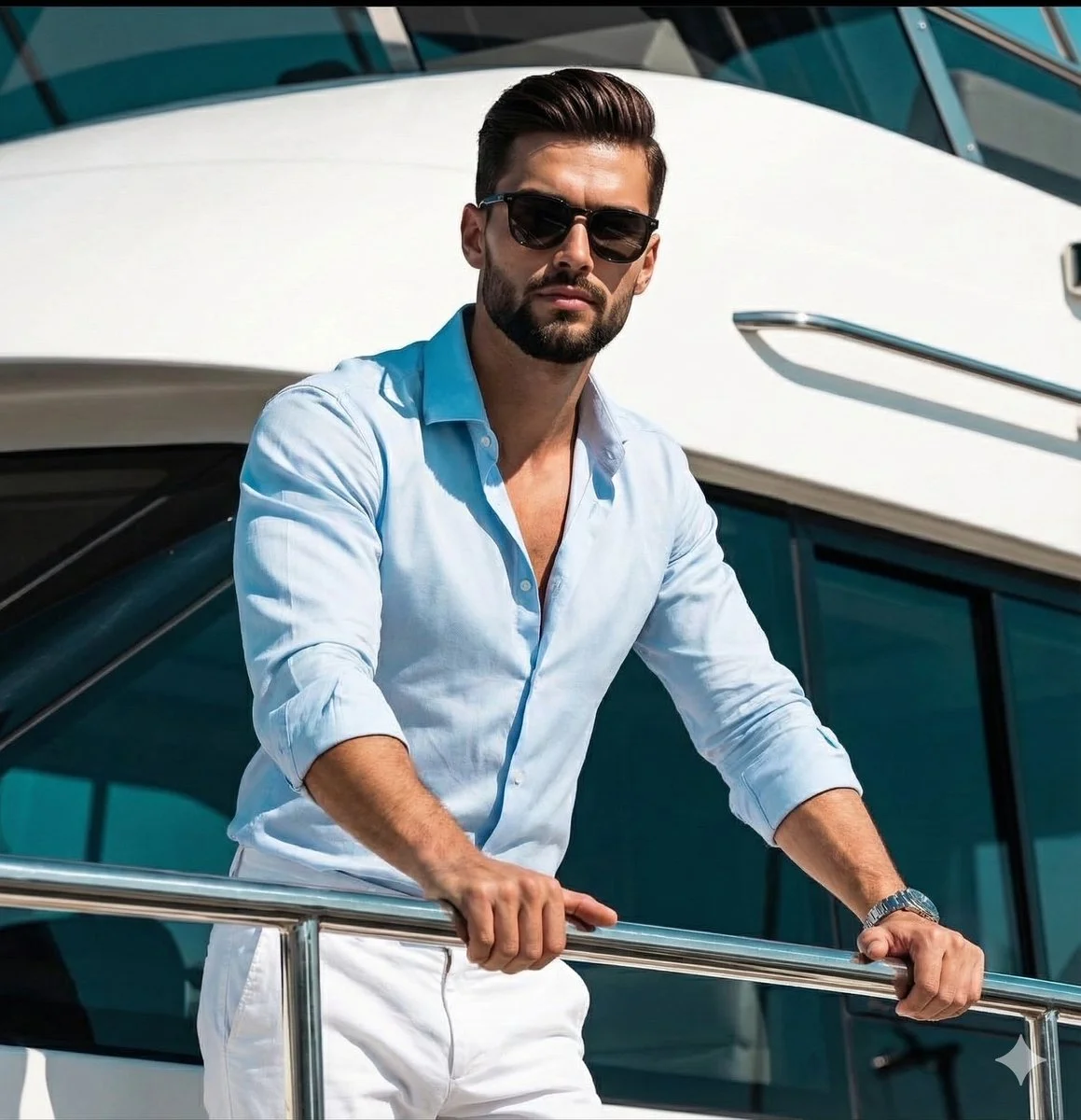 Sunlit Sophistication on the Yacht