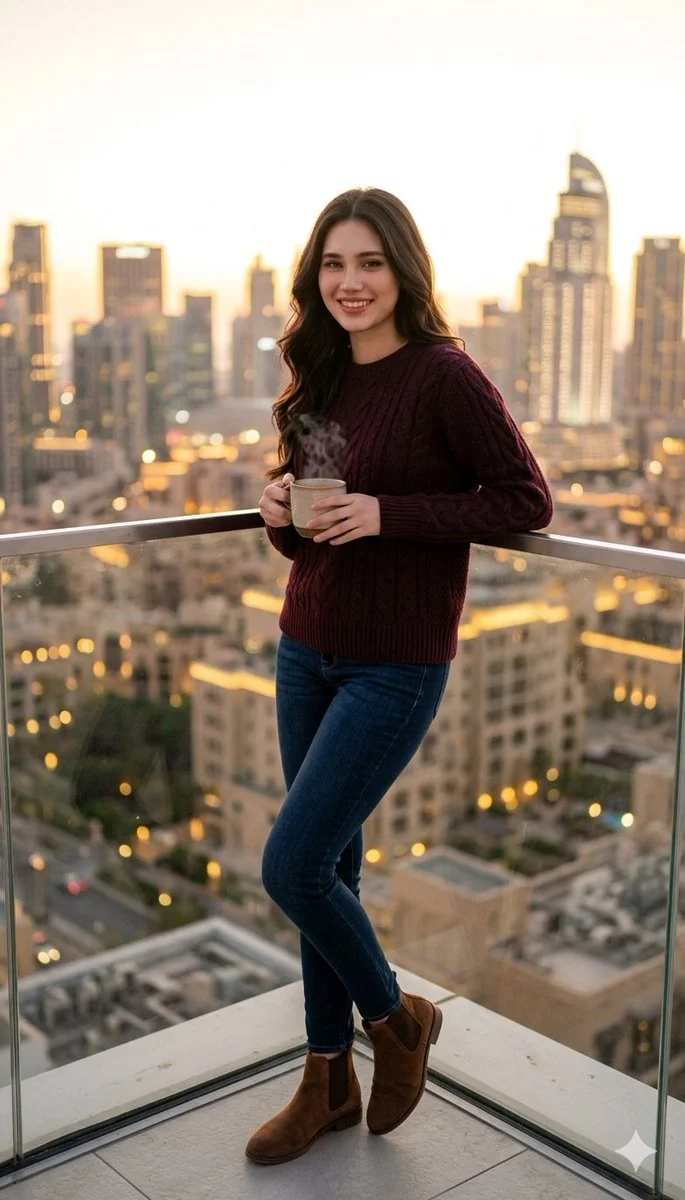 Sunset Serenity on the Rooftop