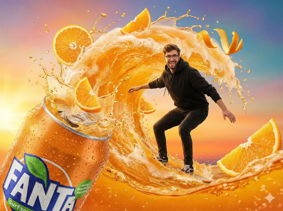 Surfing the Fanta Wave of Flavor!