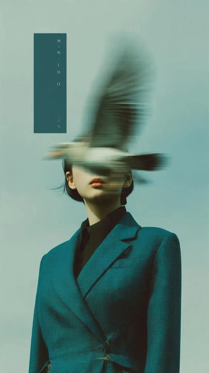 Surreal Motion Blur Meets Avant-Garde Fashion