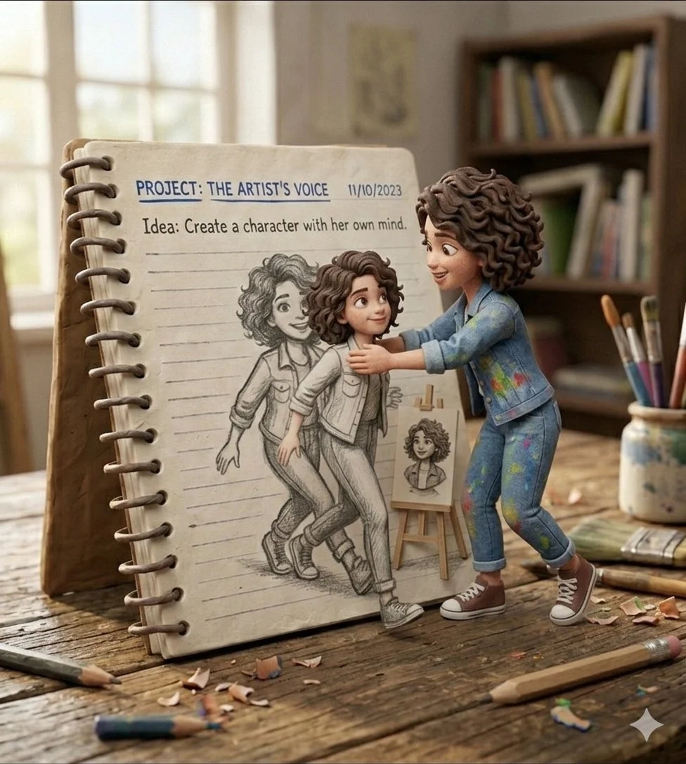 Surreal Notebook of an Imagined Muse