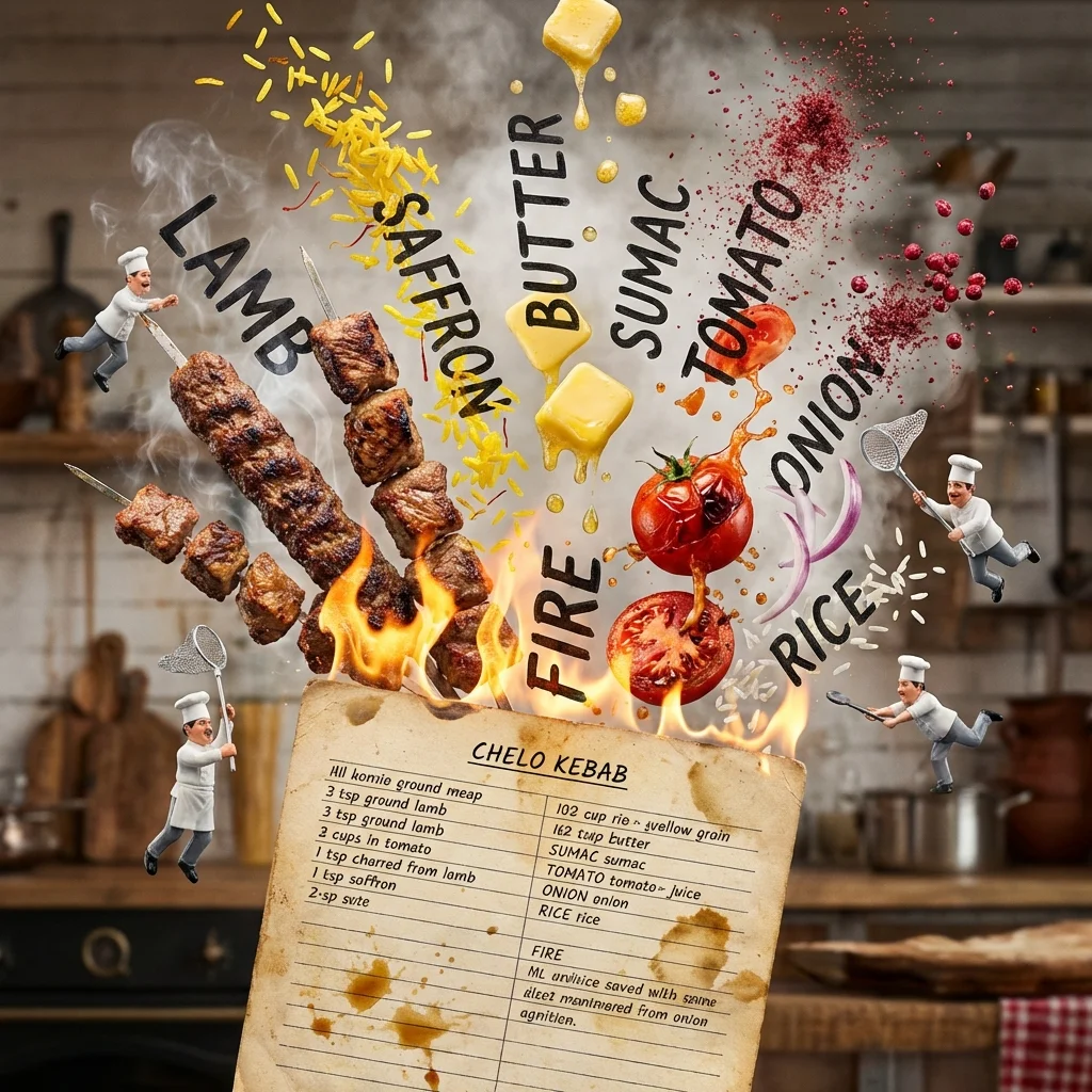 Sushi Recipe Transformed: Ink Exploding into Fresh Ingredients