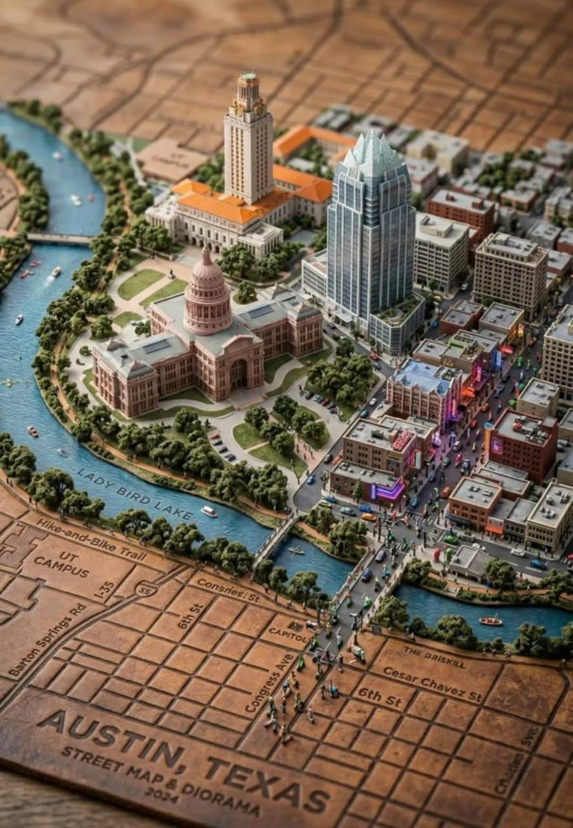 Tactile Cityscape: Architectural Models and Life on a Physical Map