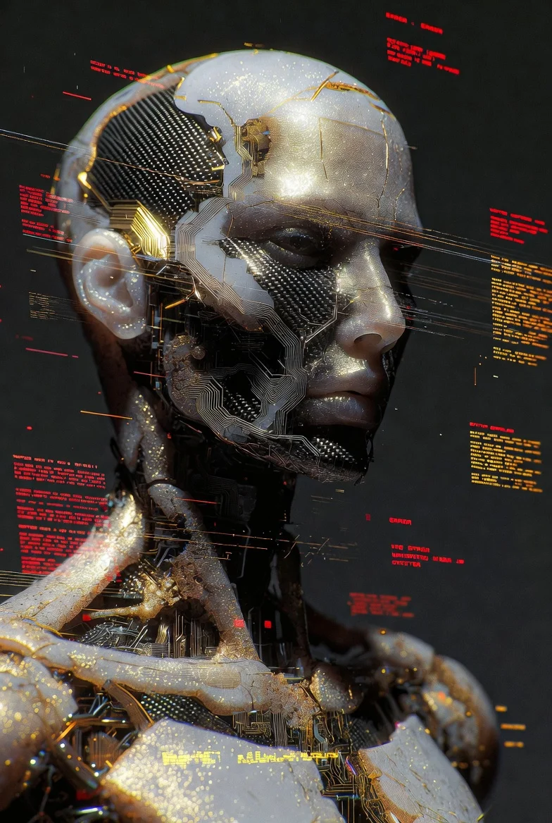 Tech Meets Uncertainty: The Glitched Humanoid