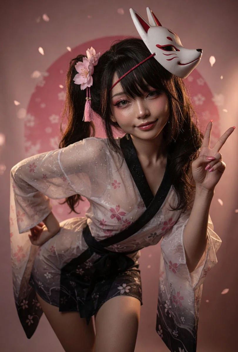 Technical Marvel: Kitsune in Dreamy Detail
