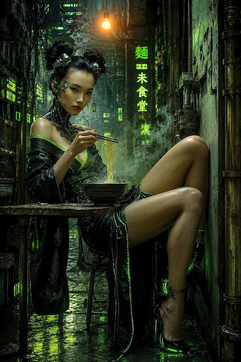 The Allure of the Cyberpunk Aisle