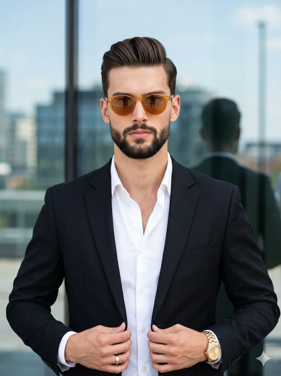 The Ambitious Icon: A Portrait of Confidence