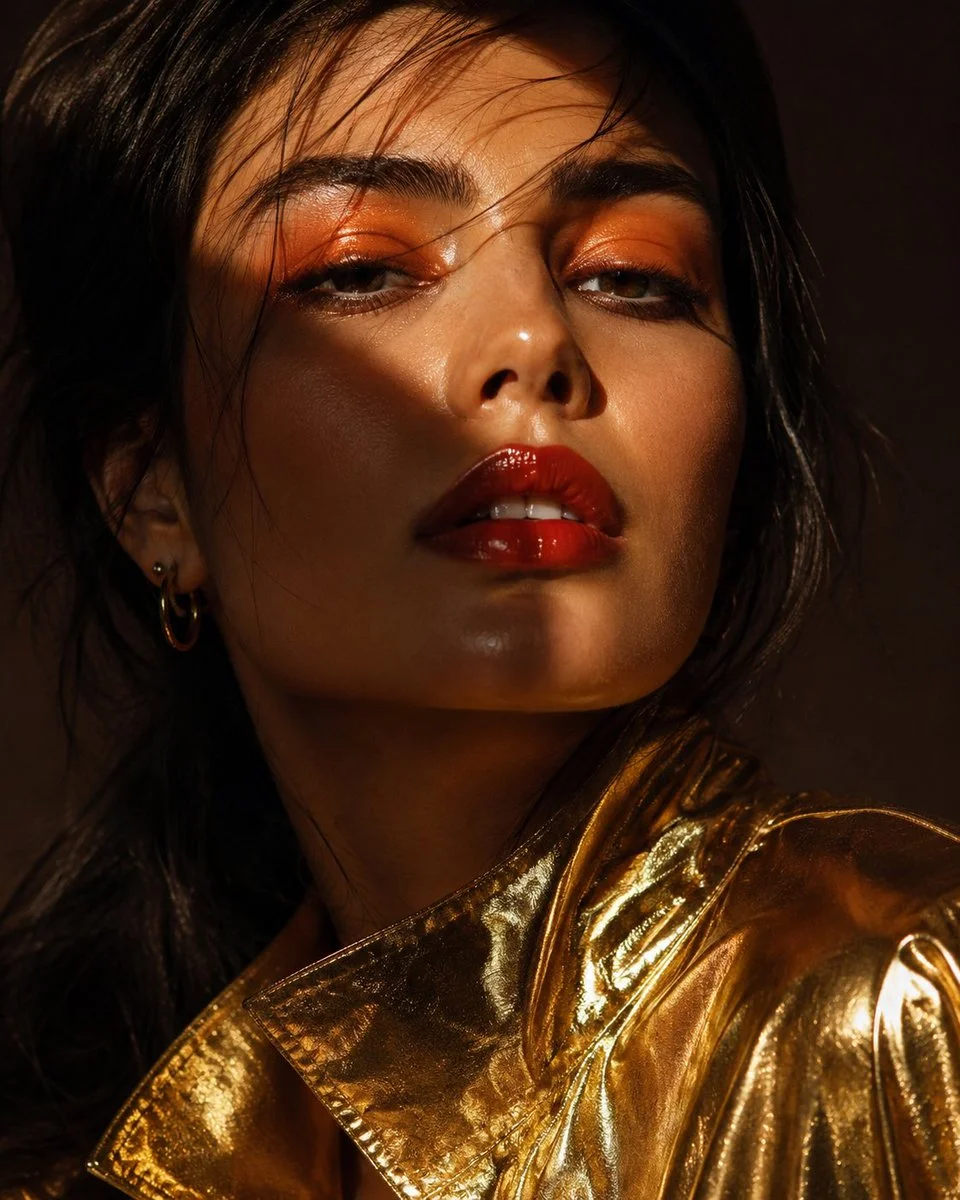 The Art of Glamour: High-Contrast Elegance