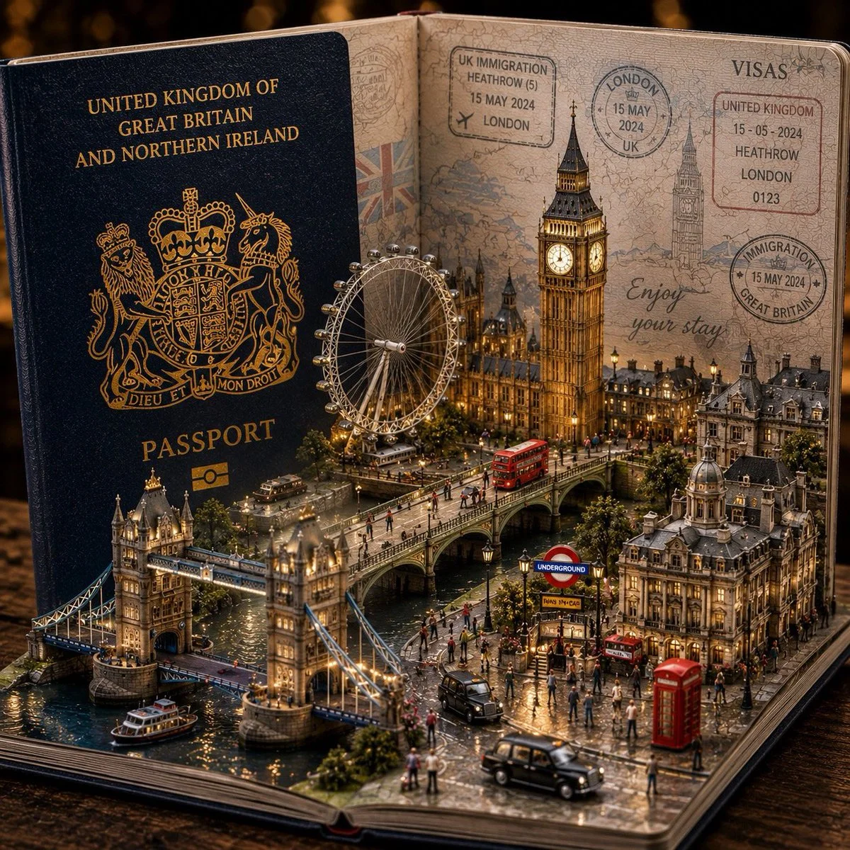 The Art of Miniature Travel: A Detailed Diorama Experience