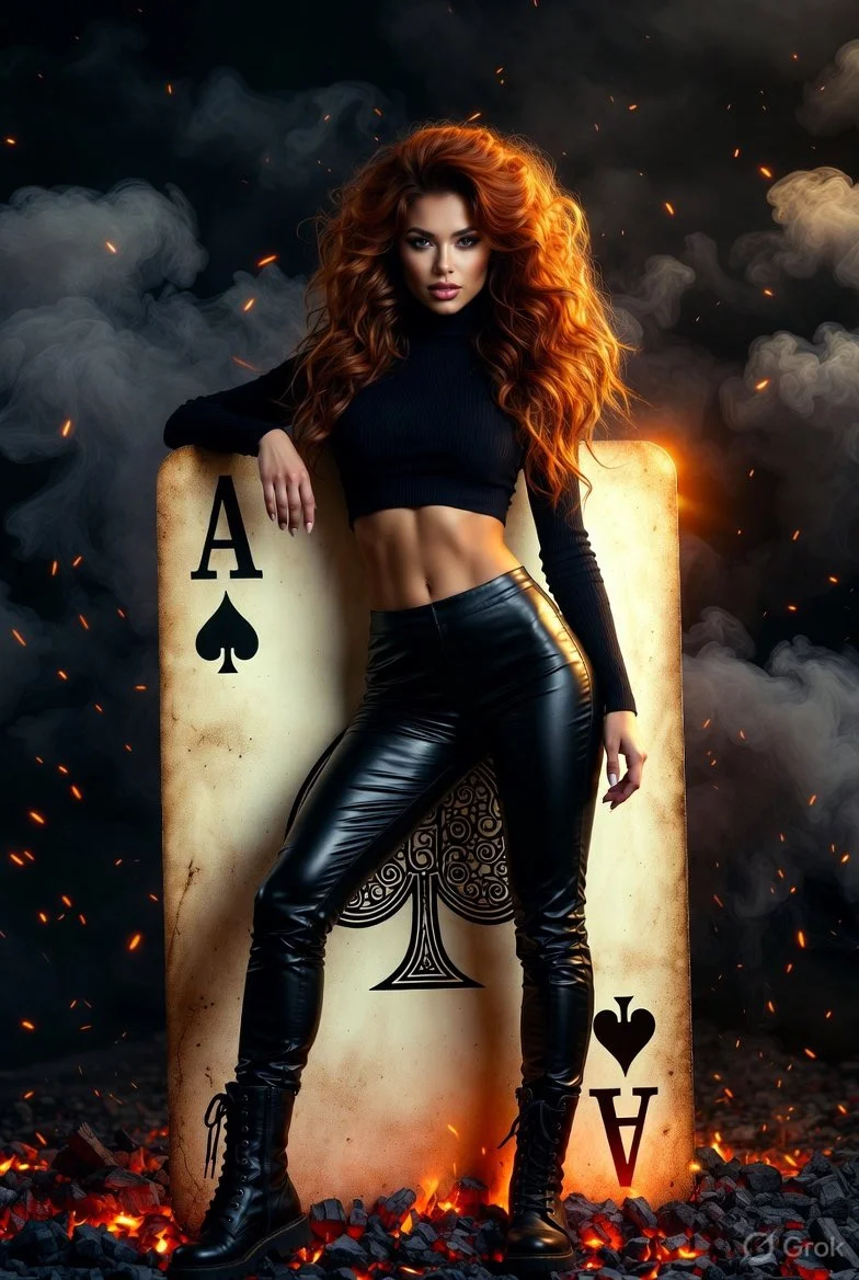 The Art of Seduction: A Lady and Her Card