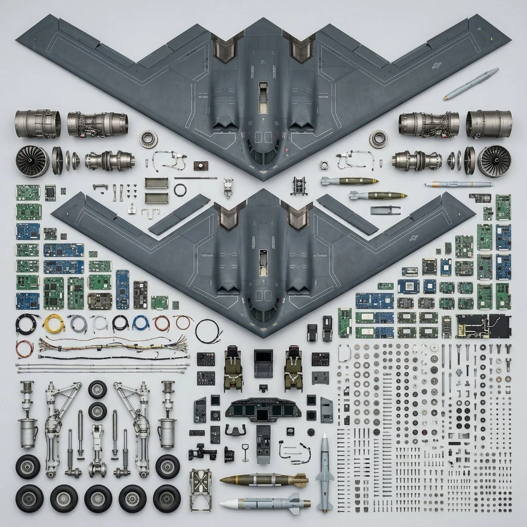 The B-2 Spirit in Pieces: A Stunning Technical Teardown