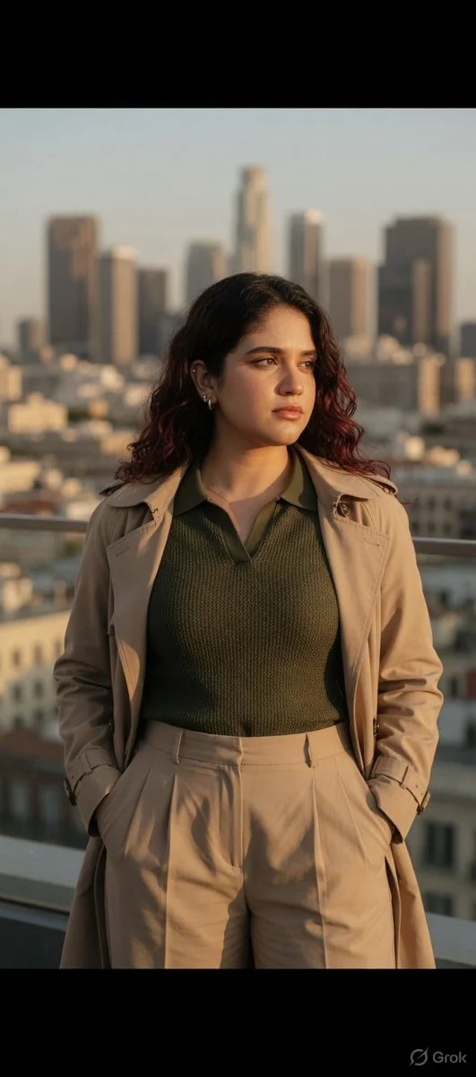 The City, the Sun, and Her Peaceful Gaze