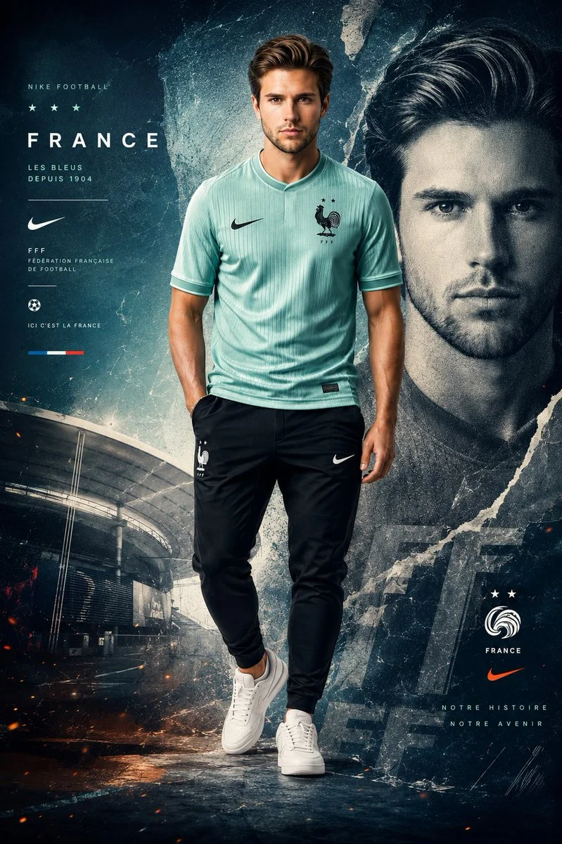 The Confidence of a Modern Athlete: A Visual Masterpiece