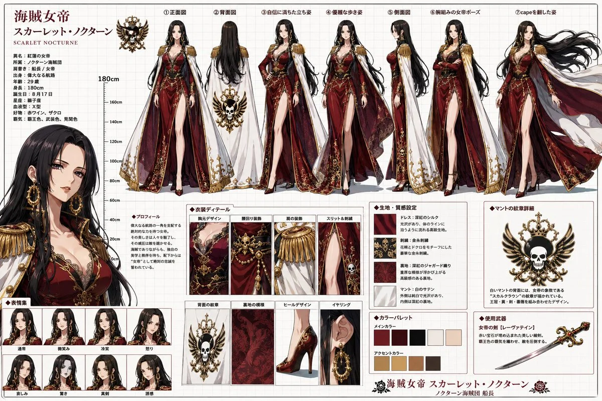 The Crimson Destiny of the Pirate Empress