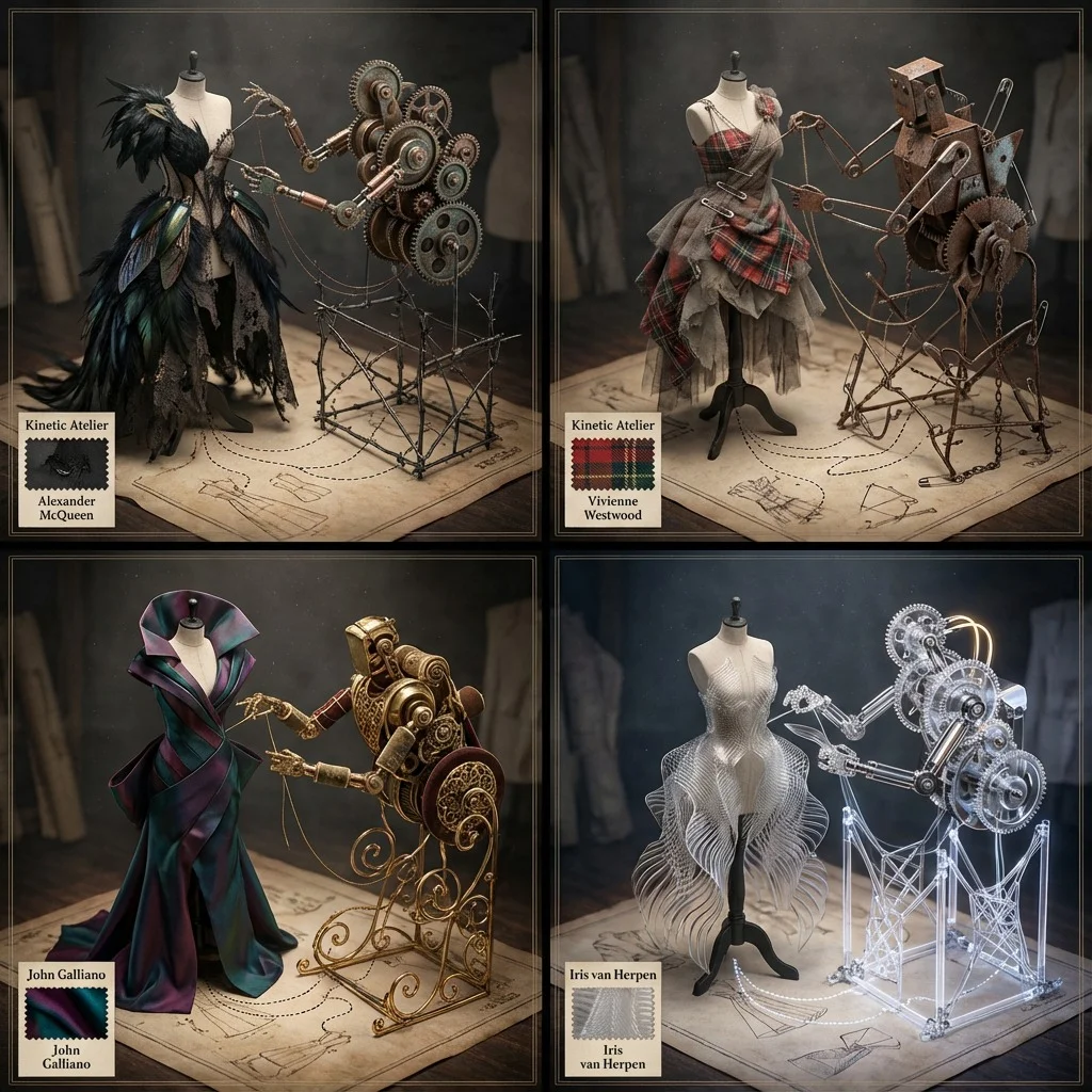 The Fabric of Fashion: A Kinetic Design Exploration