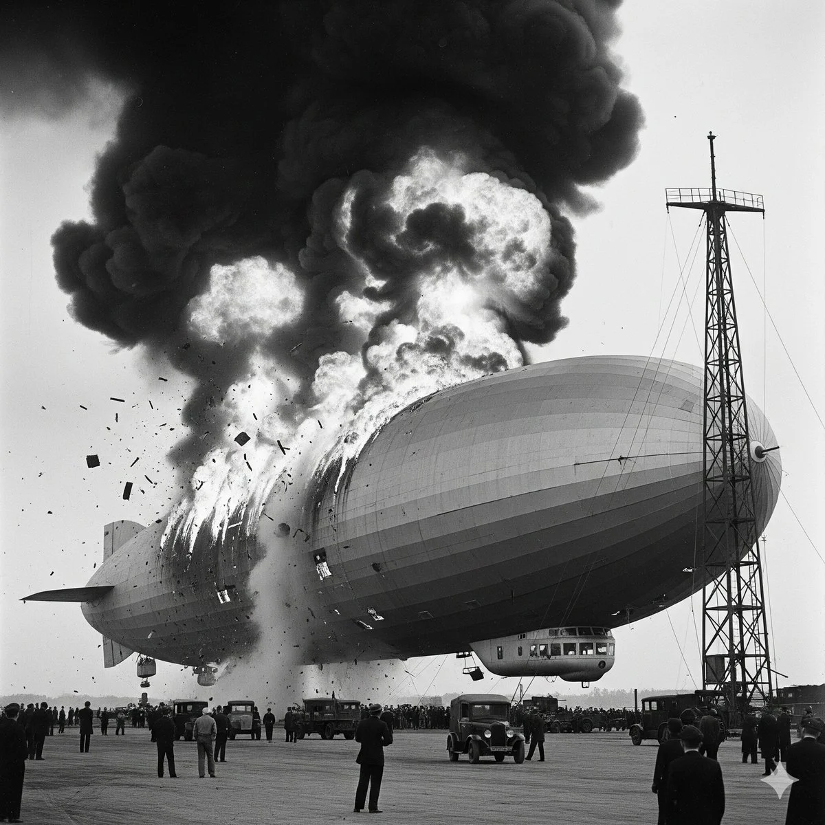 The Fiery Fate of the Hindenburg: A Historical Moment