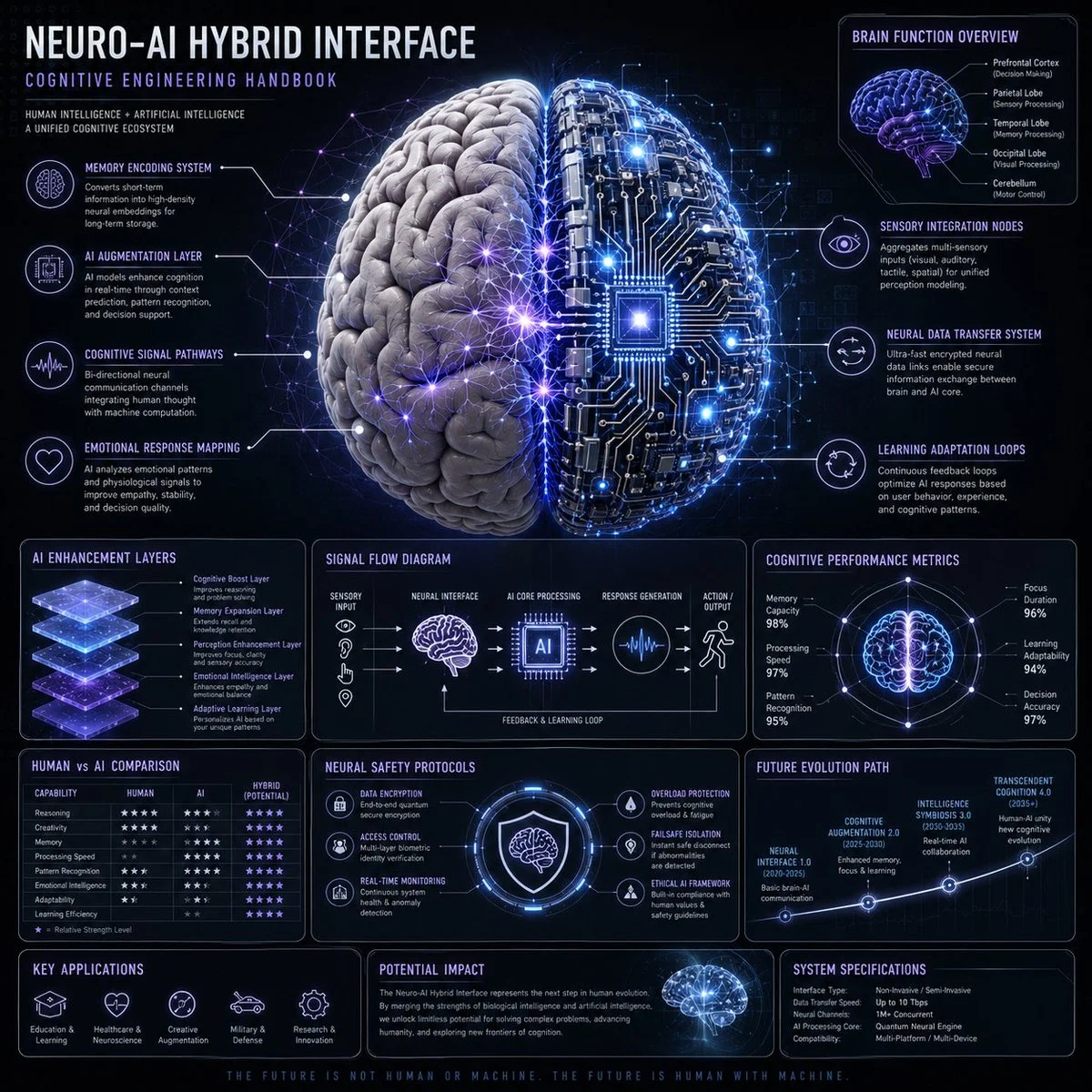 The Fusion of Thought: Human Brain Meets AI Technology