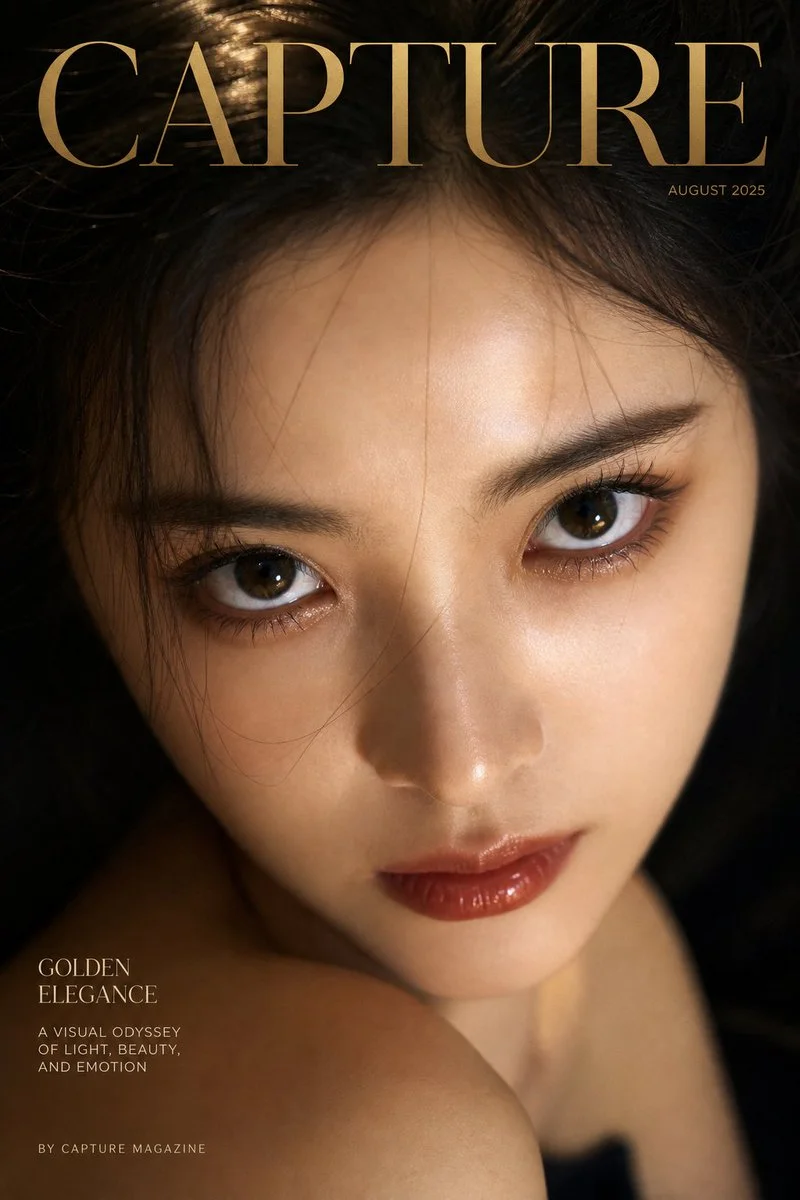 The Gaze of Elegance: A Portrait of Longing
