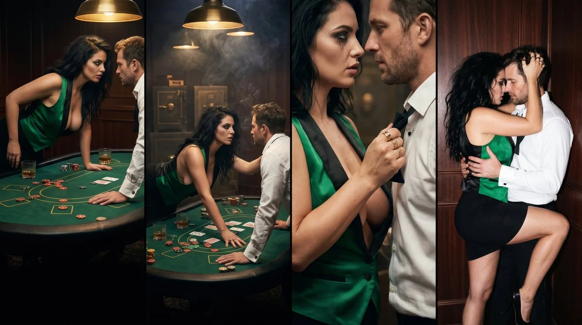 The house always wins as a gambler surrenders in defeat