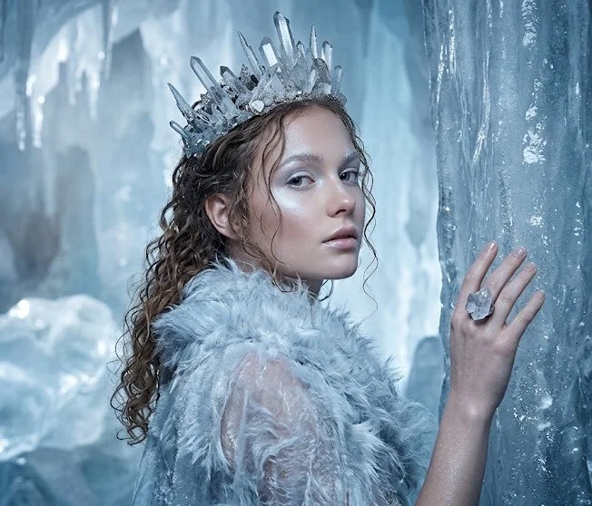 The Ice Queen's Solitude in a Frozen Realm
