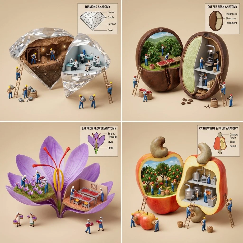 The Journey of Diamond: From Mine to Masterpiece