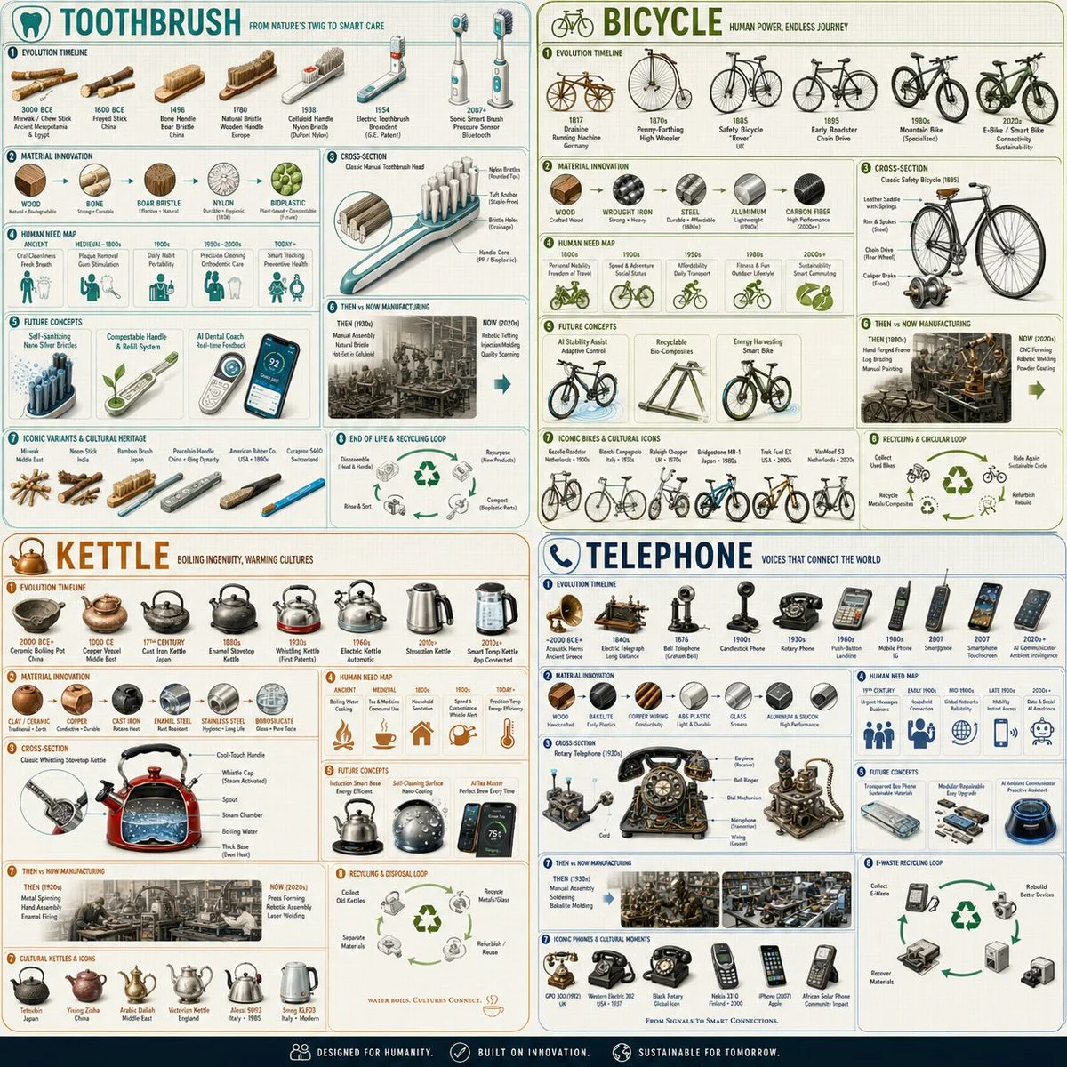 The Journey of Everyday Objects: Past to Present