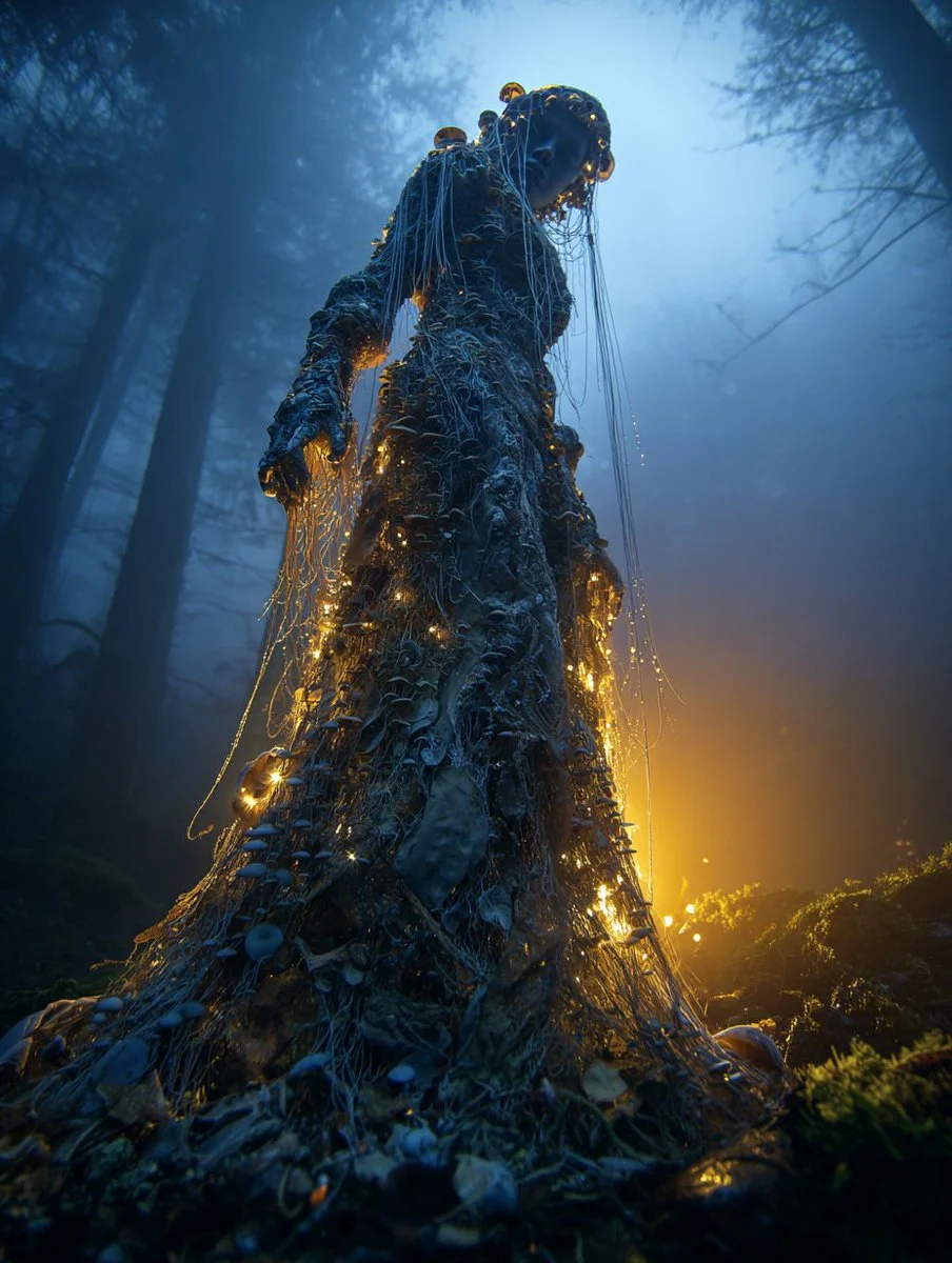 The Mycelium Monarch of the Enchanted Forest