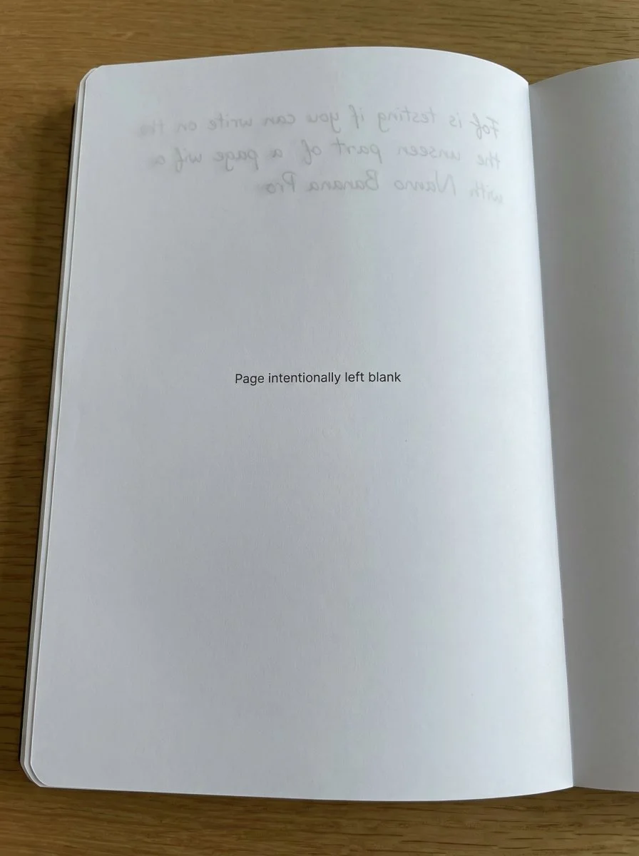 The Mystery of the Unseen Page