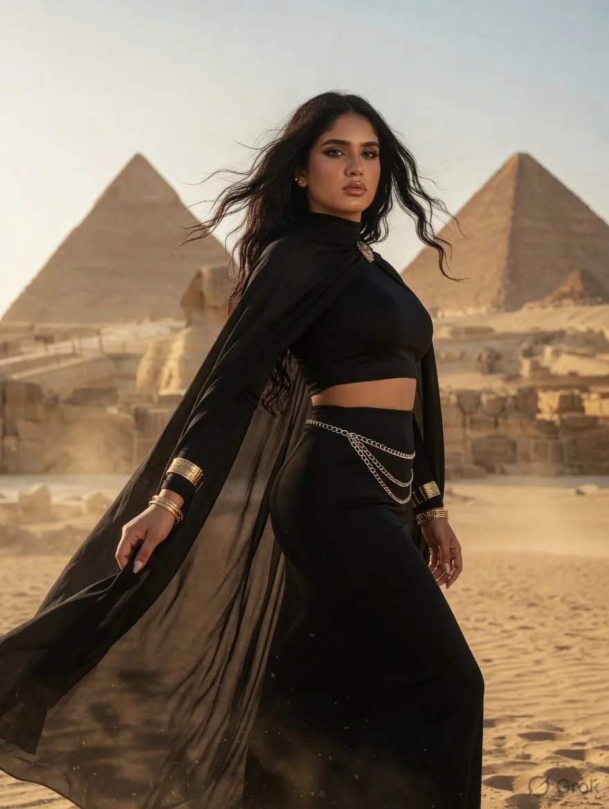 The Power of Elegance in the Egyptian Desert