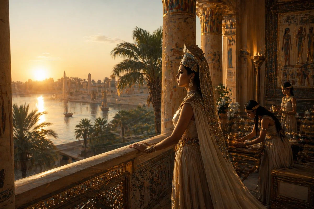 The Royal Awakening: A Cinematic Morning Scene