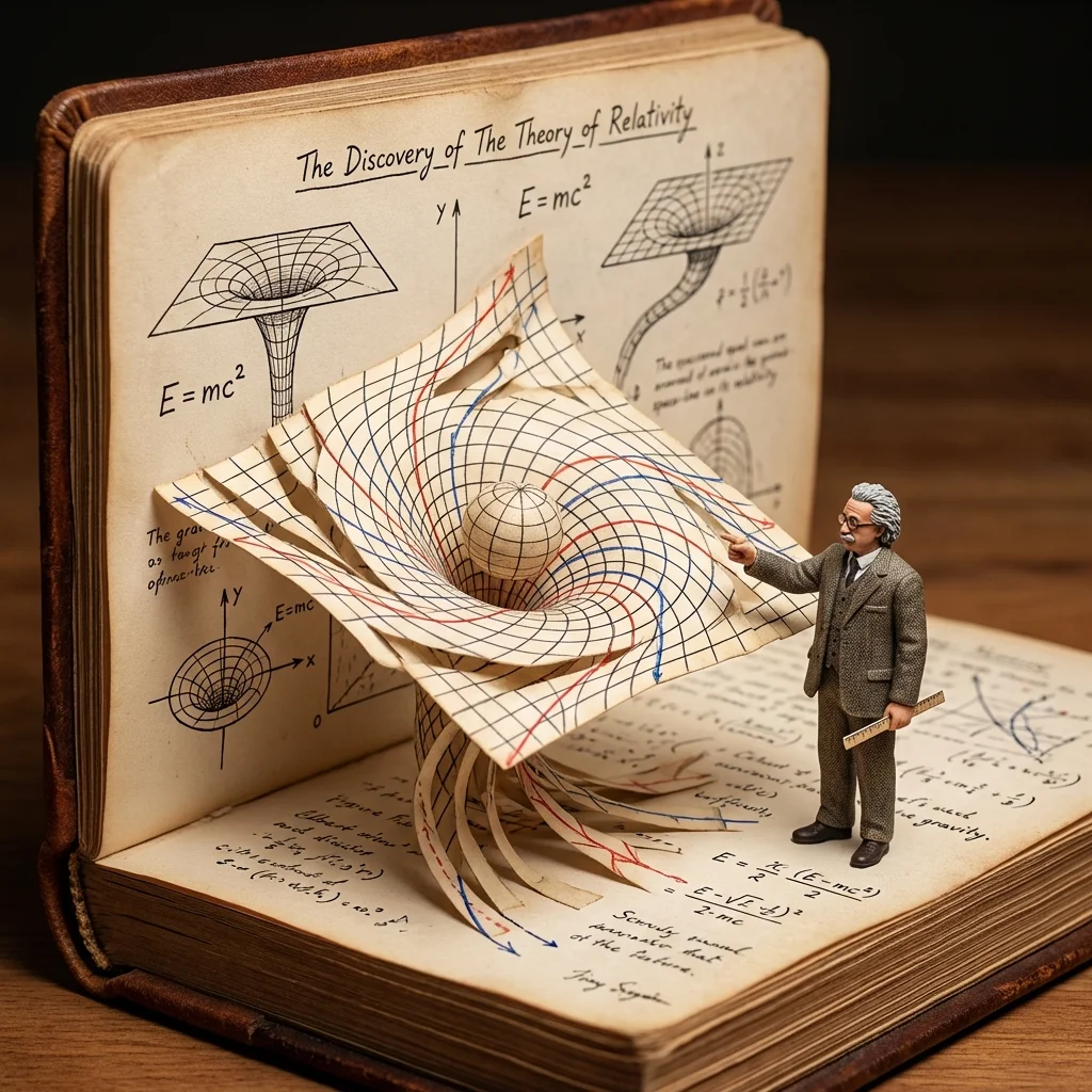 The Science of Discovery: A Paper Diorama Unveiled