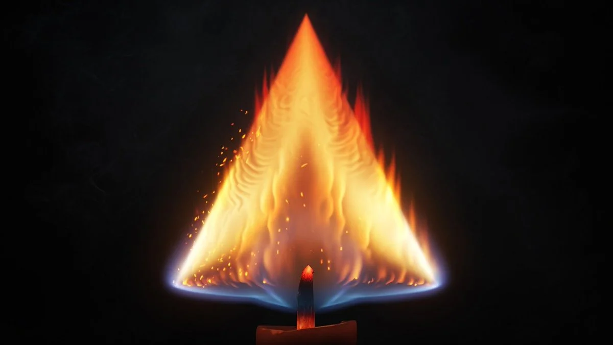 The Triangle That Became a Flame