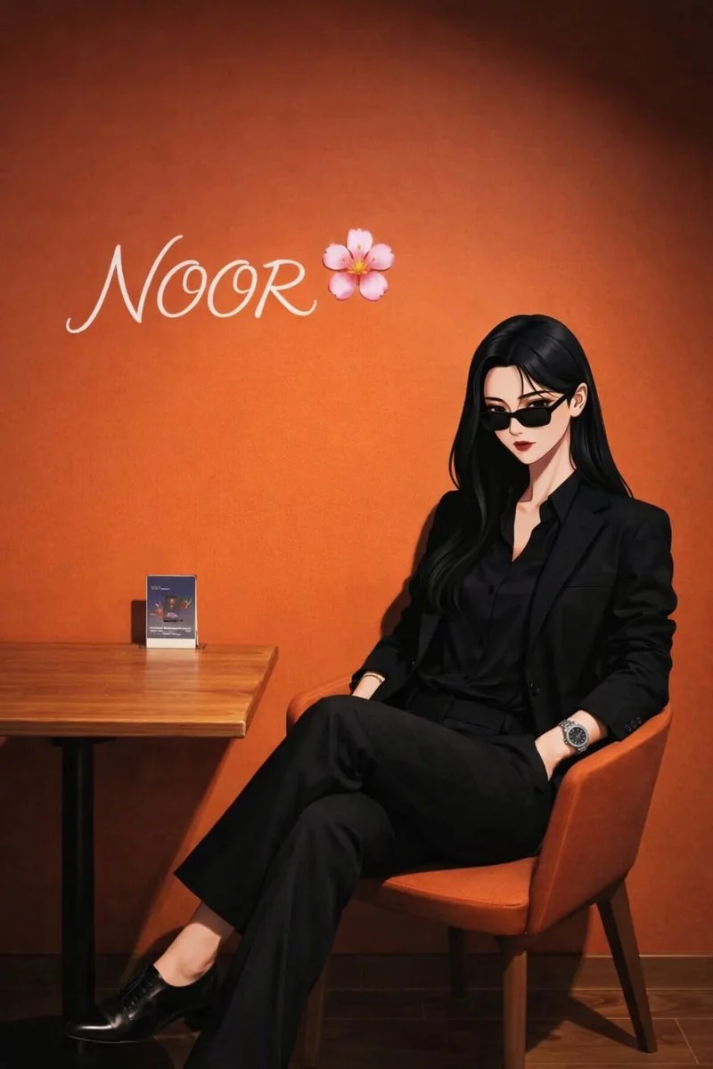 The Unintended Icon: When Presence Defines a Cozy Café Scene