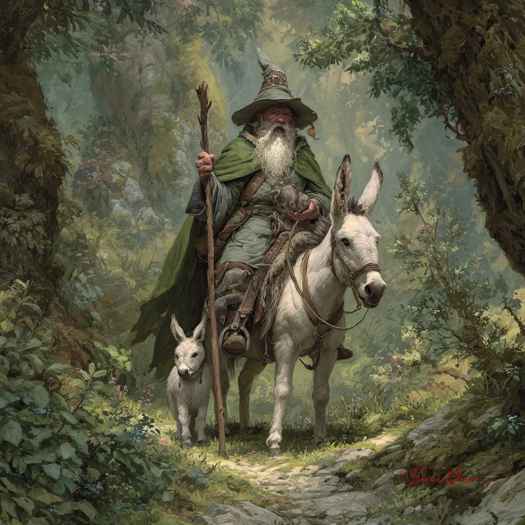 The Wizard's Forest Journey