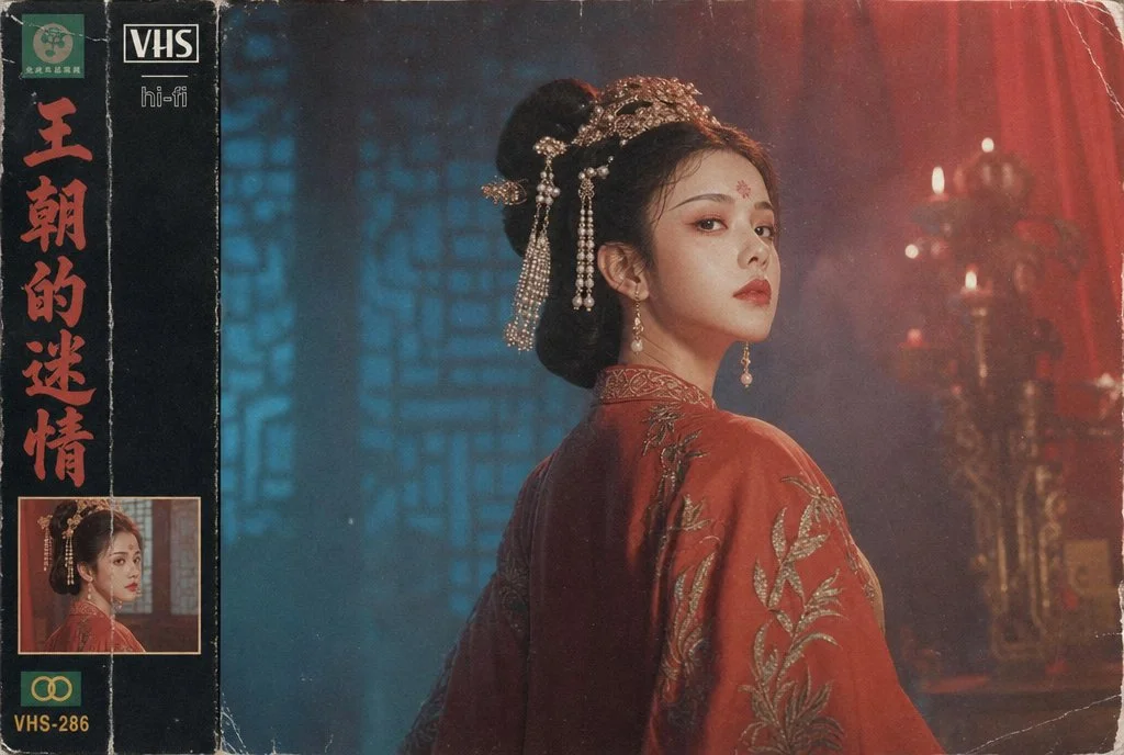 Timeless Elegance: A Vintage Court Lady