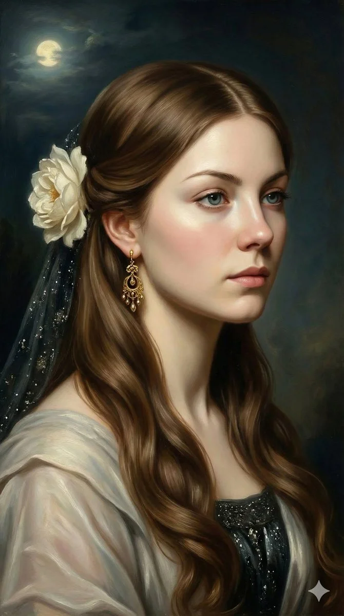 Timeless Elegance in Moonlit Reverie