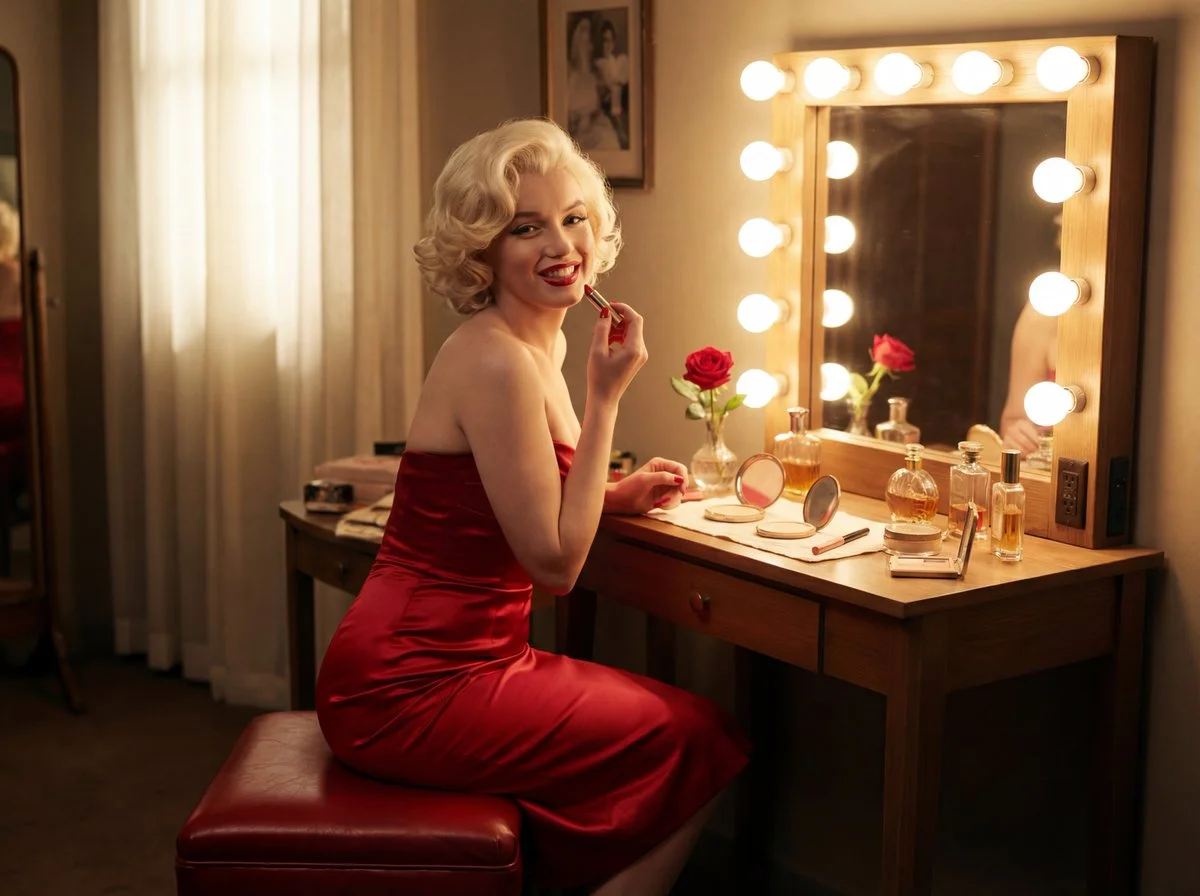 Timeless Glamour: Marilyn Monroe in the Spotlight