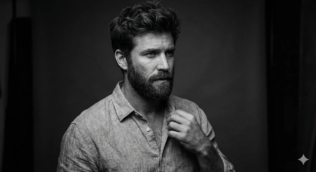 Timeless Masculinity in Monochrome