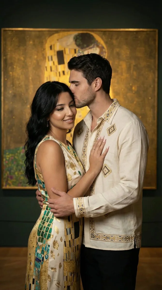 Timeless Romance in Golden Hues