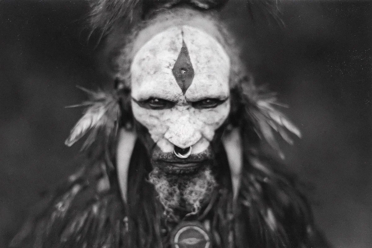 Timeless Wisdom in Tribal Attire