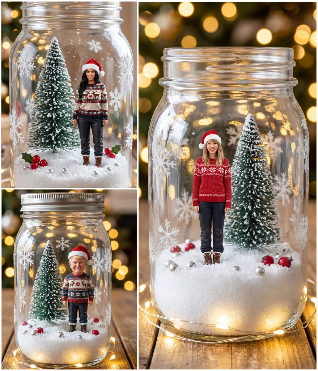 Tiny Christmas Magic in a Jar