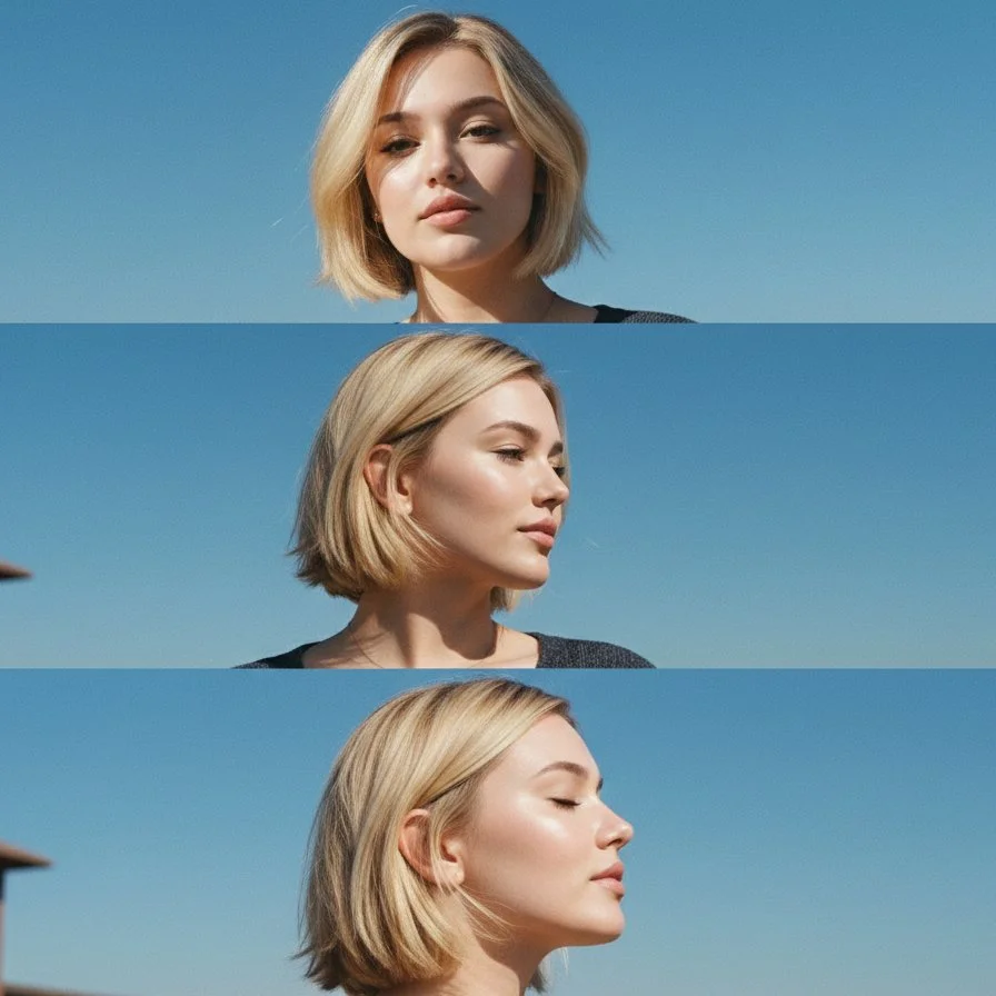 Tranquil Triptych: A Portrait of Identity