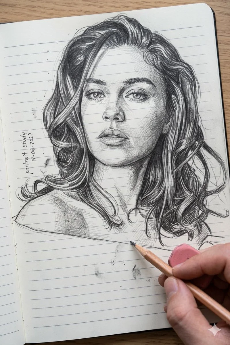 Transform Your Photo into a Detailed Pencil Sketch