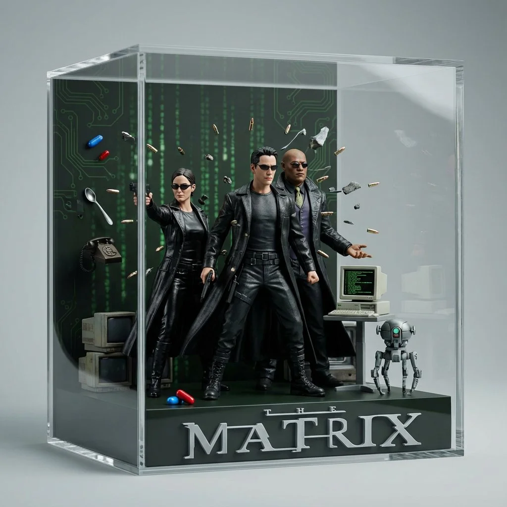 Transforming Cinema into Miniature Masterpieces